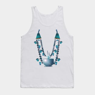 Pharaohs coffee necklace Tank Top